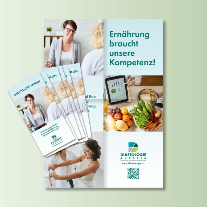 Folder + Poster - Berufsbild Diaetolog*innen (Package)